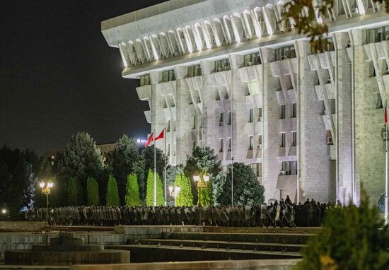 Kyrgyzstan Parliamentary Elections Protest