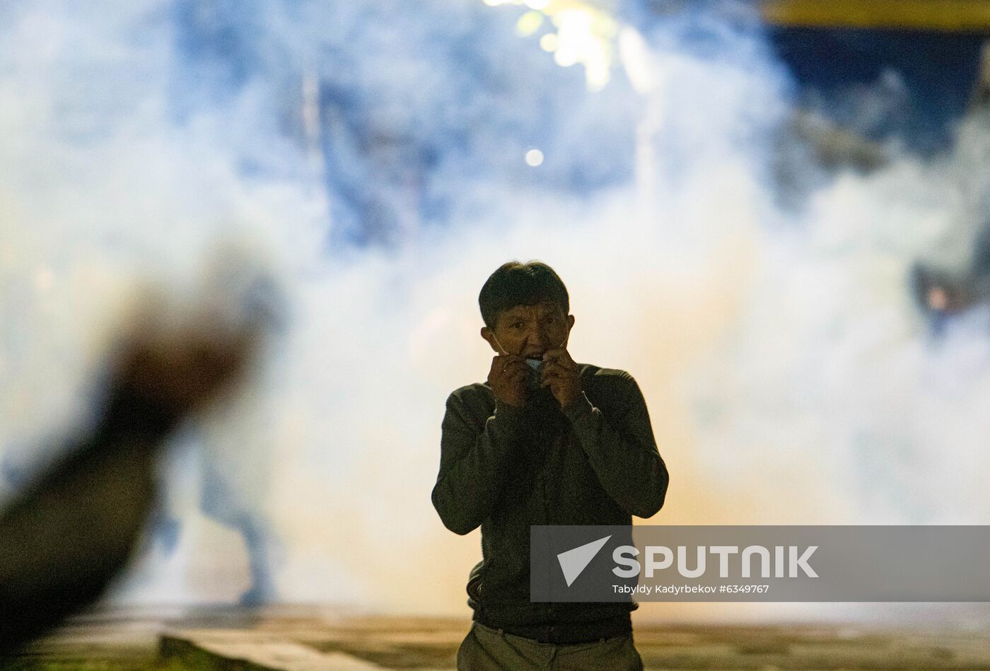 Kyrgyzstan Parliamentary Elections Protest