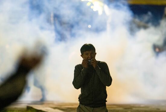 Kyrgyzstan Parliamentary Elections Protest