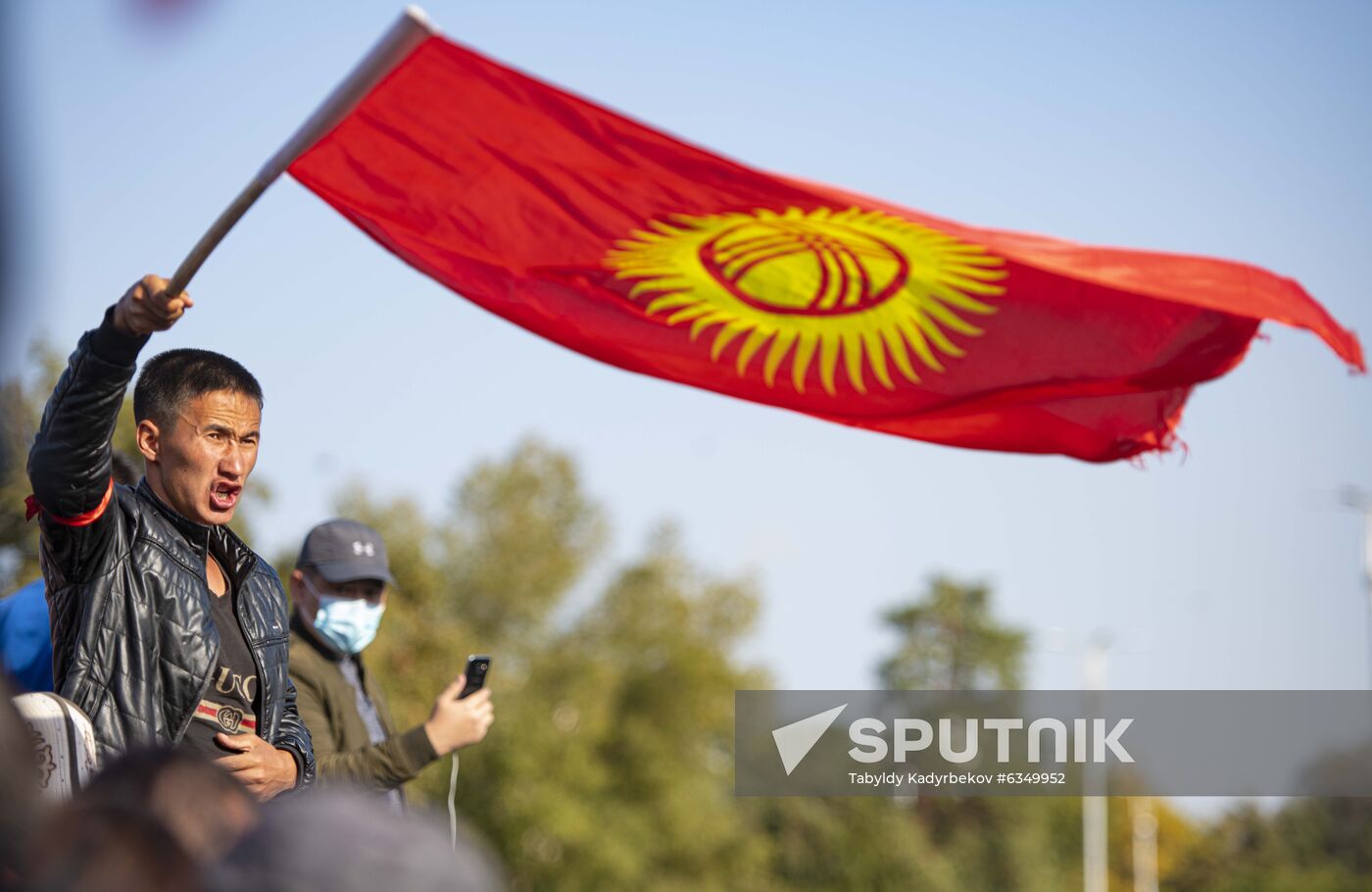 Kyrgyzstan Parliamentary Elections Protest