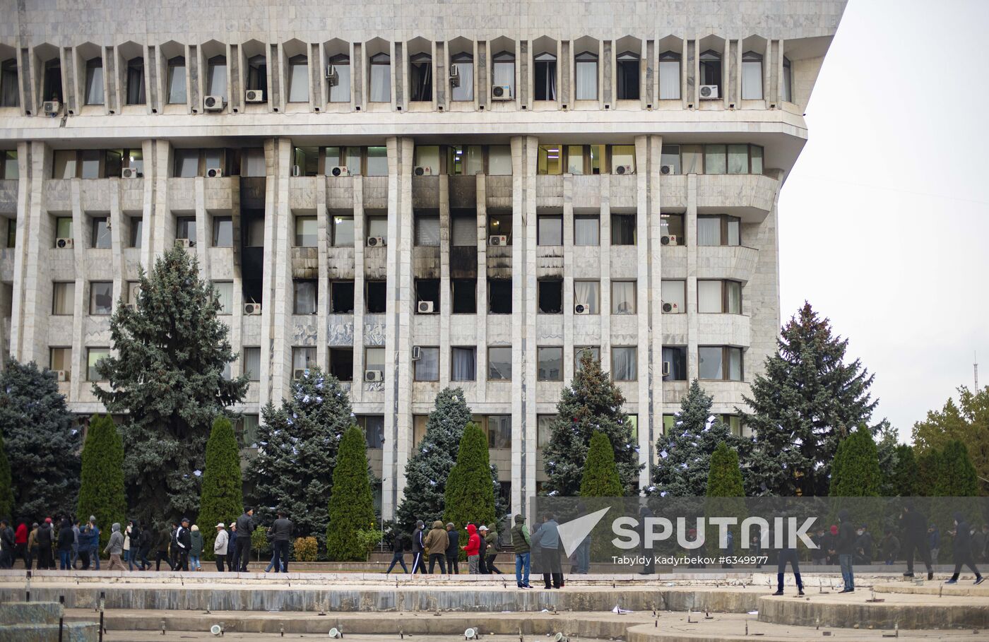 Kyrgyzstan Parliamentary Elections Protest