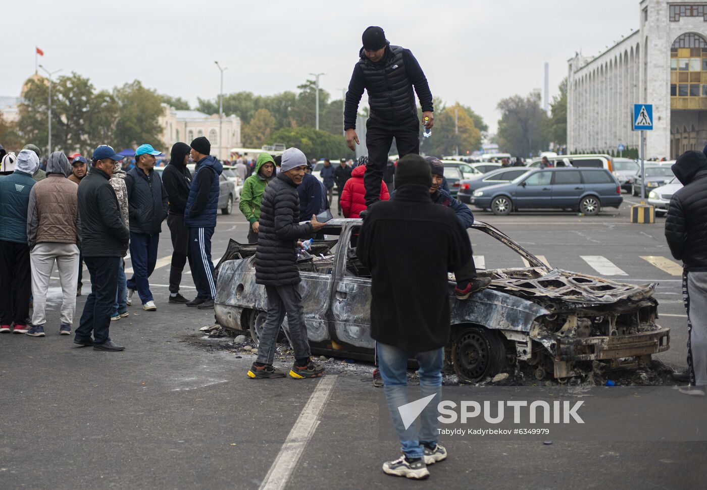 Kyrgyzstan Parliamentary Elections Protest