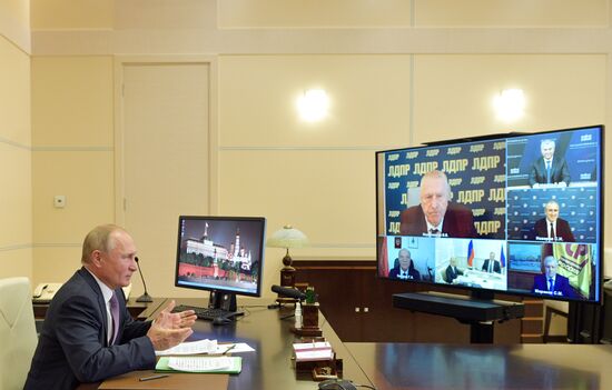 Russia Putin State Duma