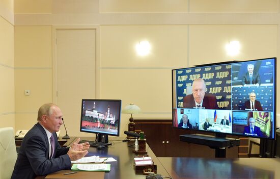 Russia Putin State Duma