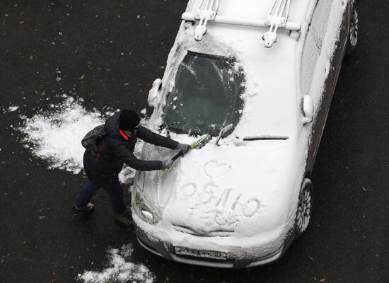 Russia Snowfall