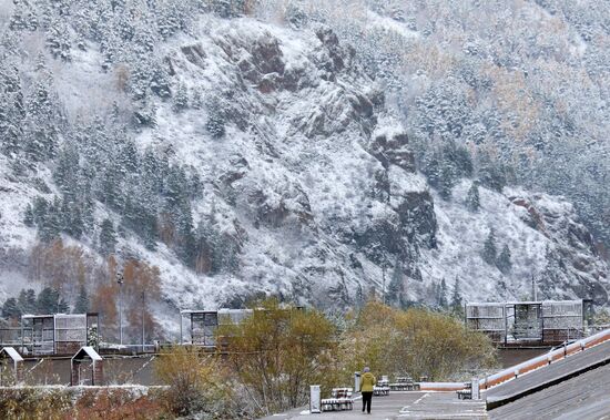 Russia Snowfall