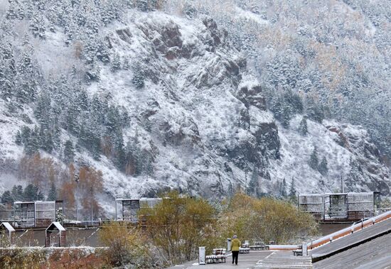Russia Snowfall