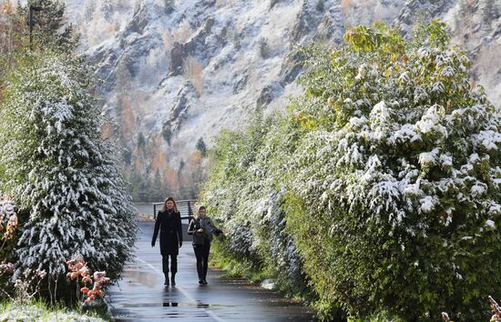 Russia Snowfall