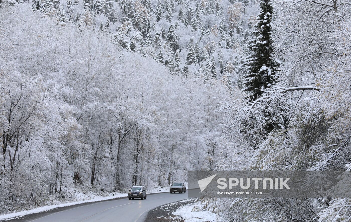 Russia Snowfall