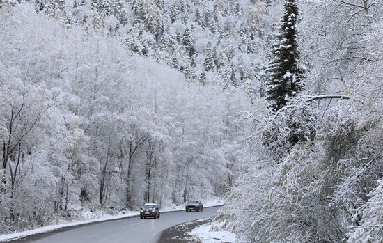 Russia Snowfall