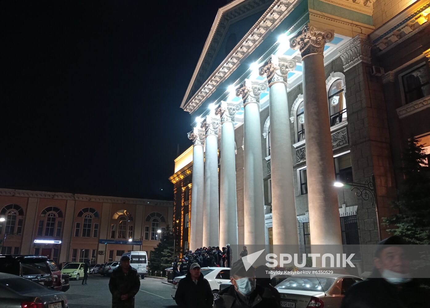 Kyrgyzstan Parliamentary Elections Protest 