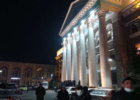 Kyrgyzstan Parliamentary Elections Protest 