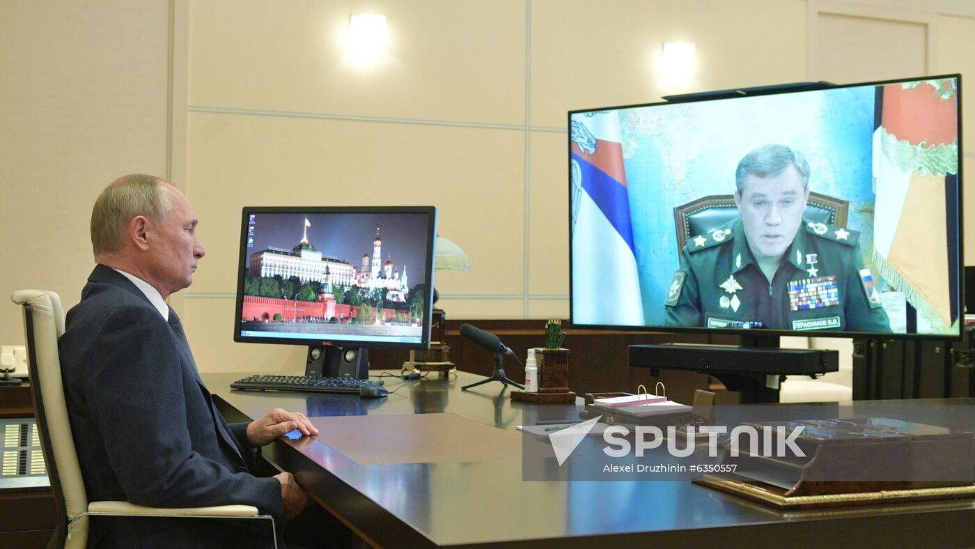 Russia Putin Zircon Missile Launching