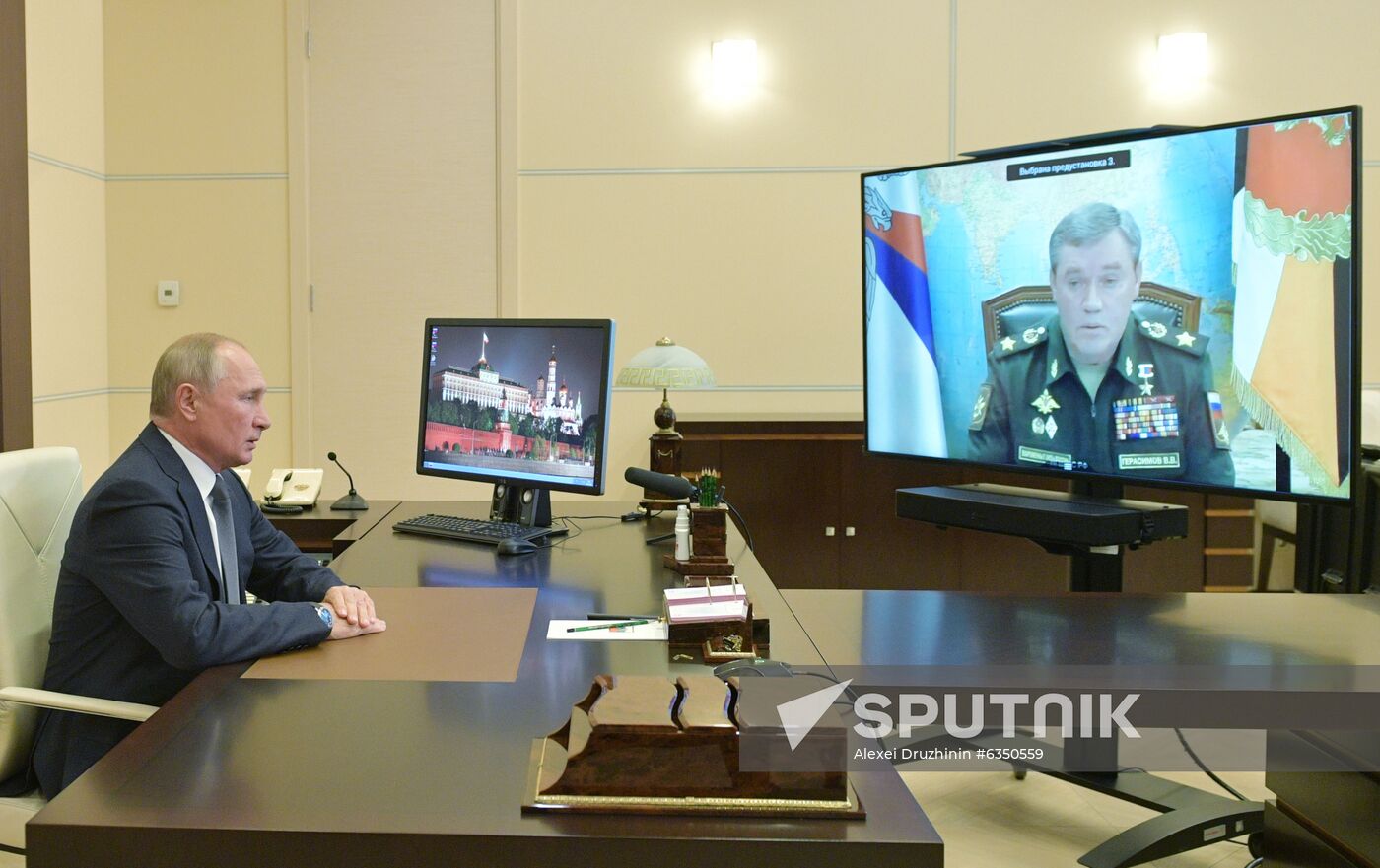 Russia Putin Zircon Missile Launching