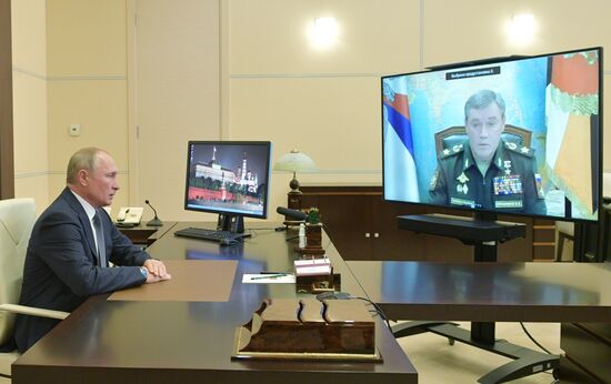 Russia Putin Zircon Missile Launching