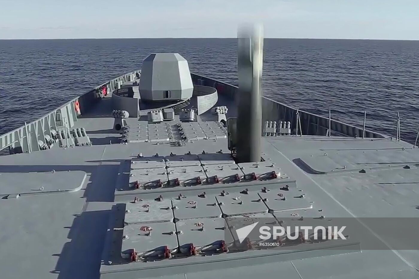 Russia Zircon Missile Launching