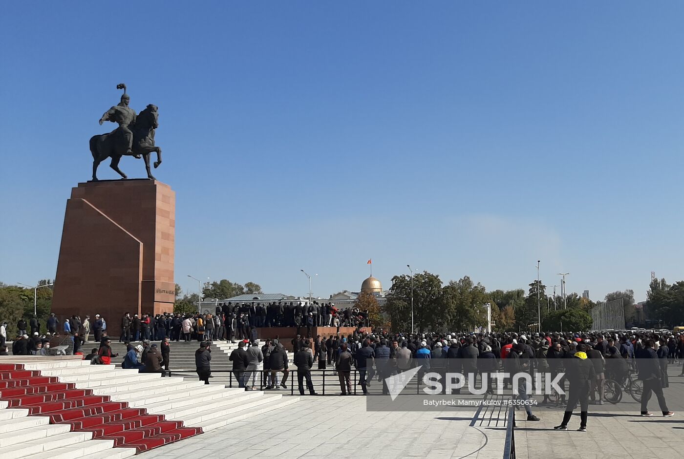 Kyrgyzstan Parliamentary Elections Protest