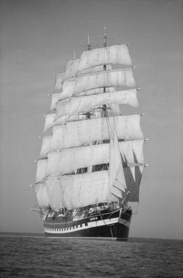 Soviet sailing ship Kruzenshtern