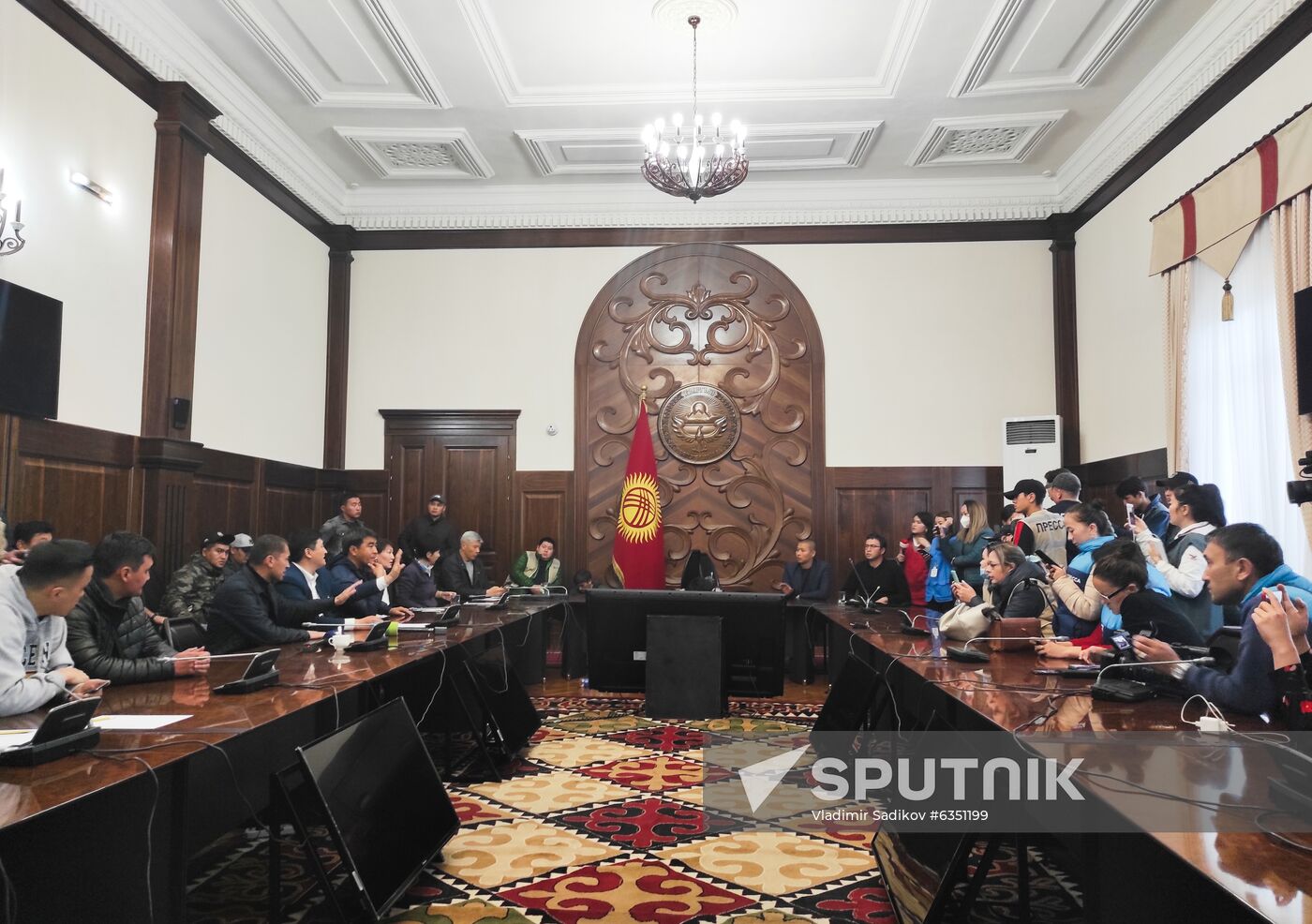 Kyrgyzstan Parliamentary Elections Protest