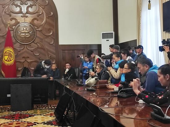 Kyrgyzstan Parliamentary Elections Protest