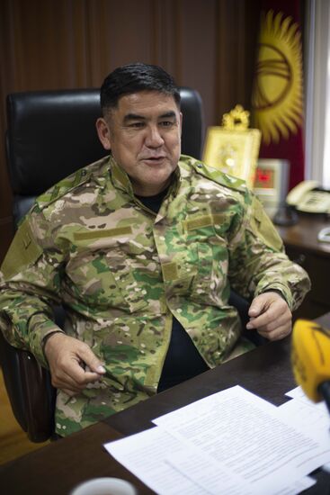 Kyrgyzstan Parliamentary Elections Protest 