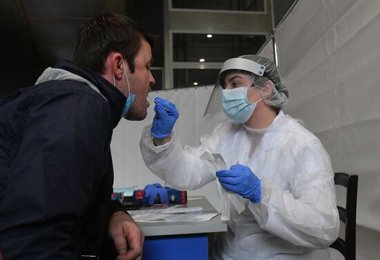 Russia Coronavirus Testing