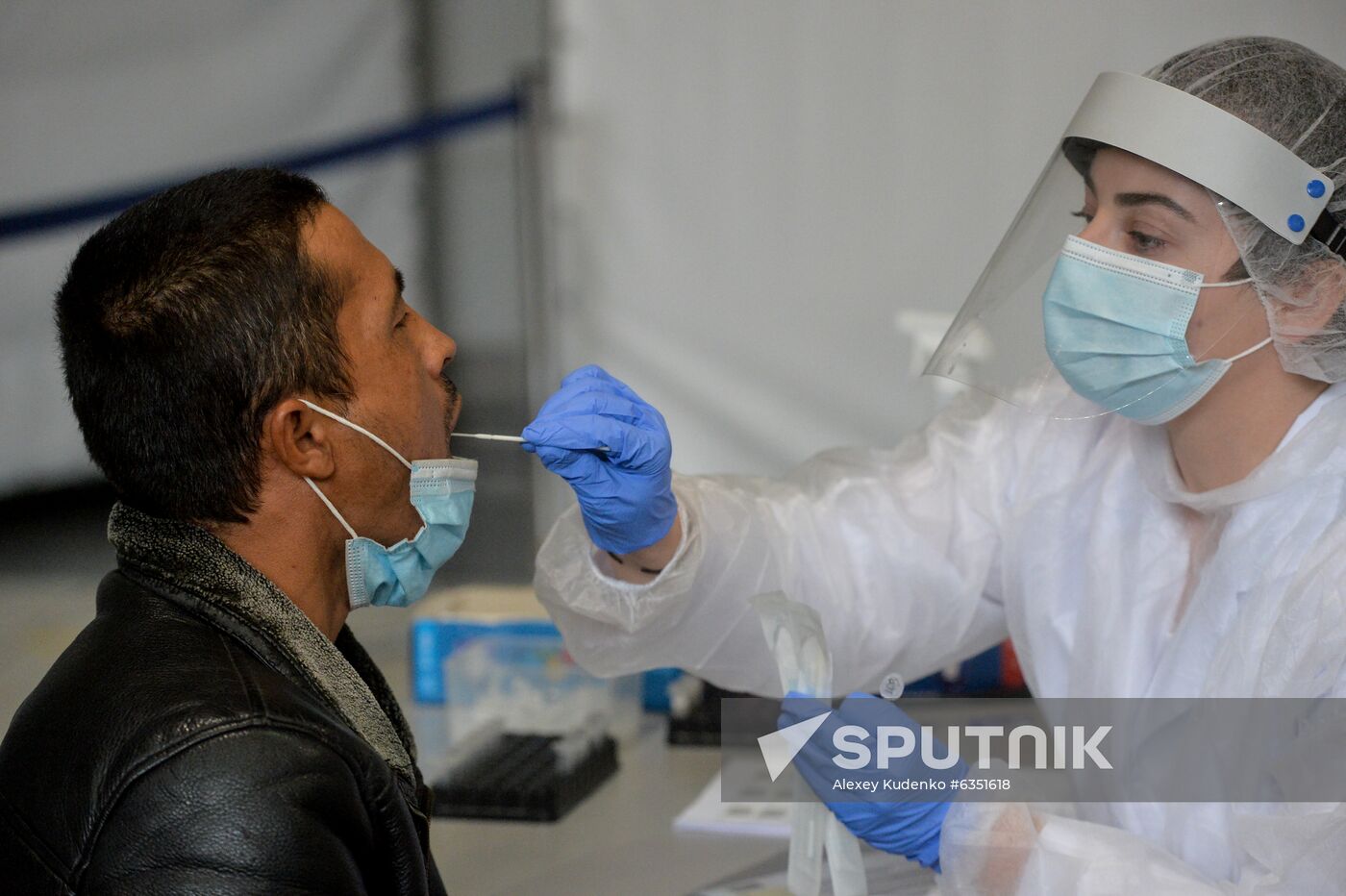 Russia Coronavirus Testing