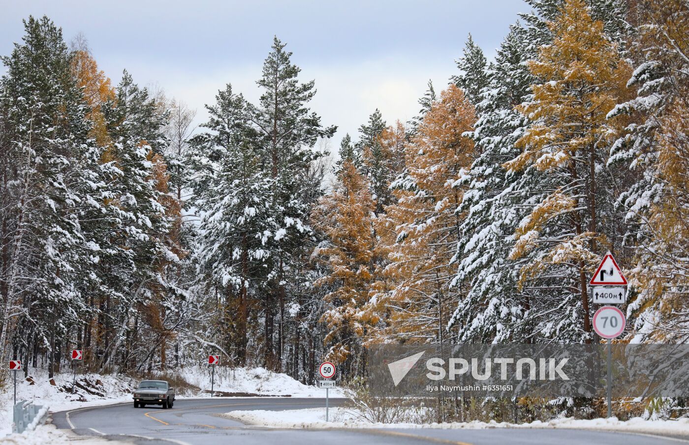 Russia Snowfall