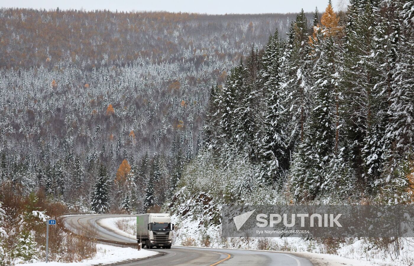Russia Snowfall