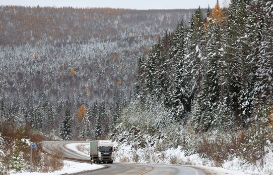 Russia Snowfall