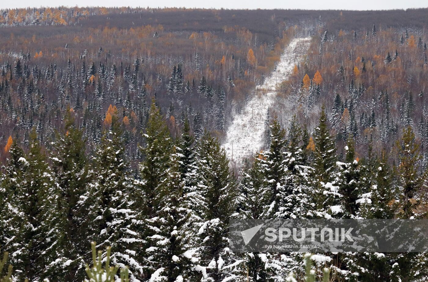 Russia Snowfall