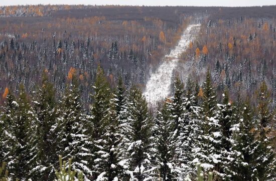 Russia Snowfall