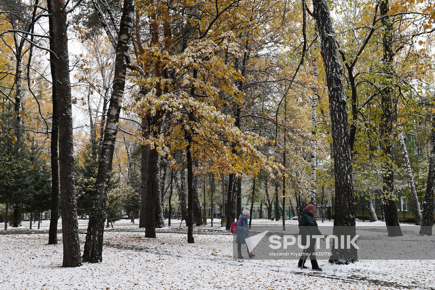 Russia Snowfall