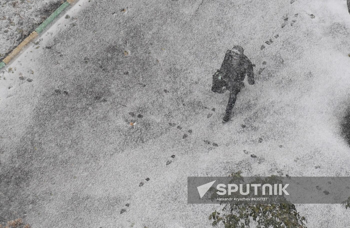 Russia Snowfall