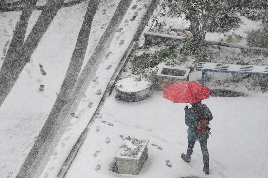Russia Snowfall