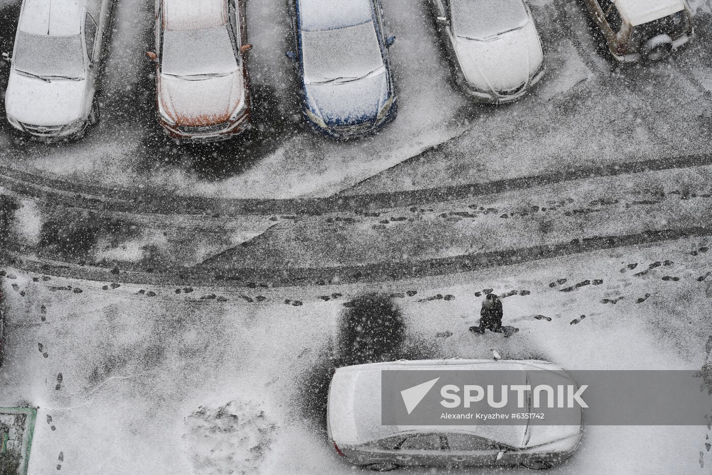 Russia Snowfall