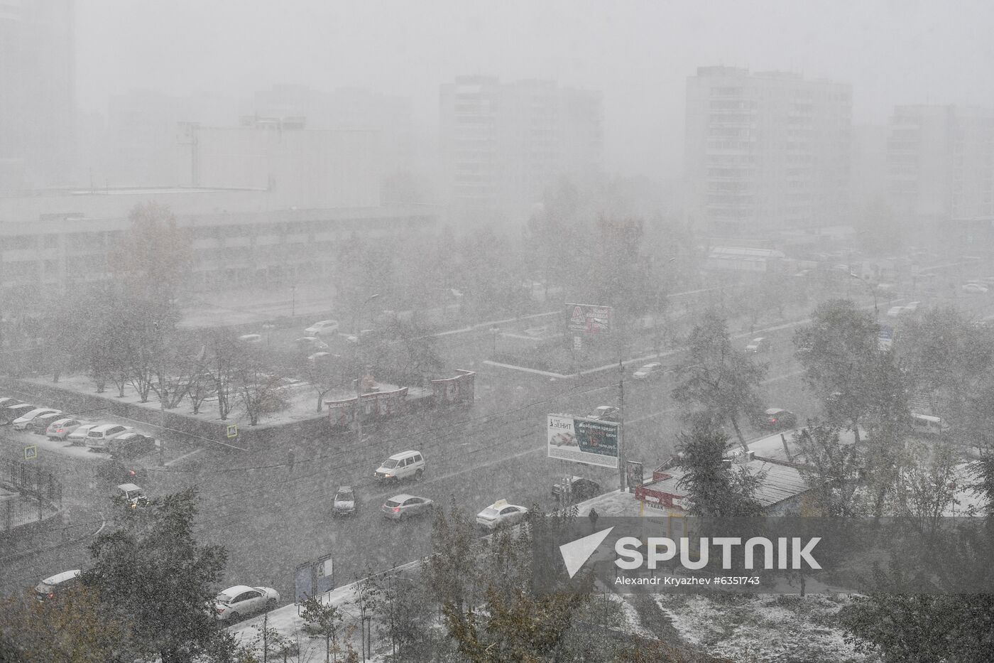 Russia Snowfall