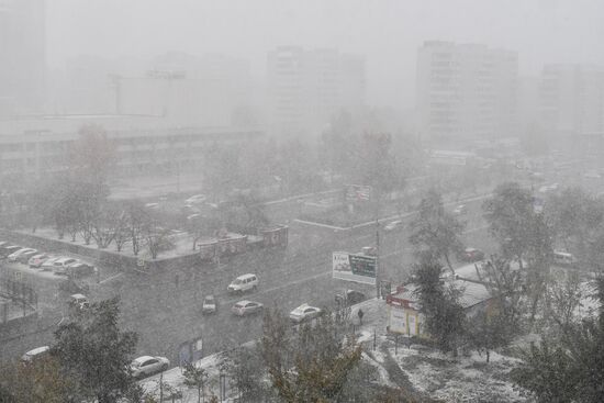 Russia Snowfall