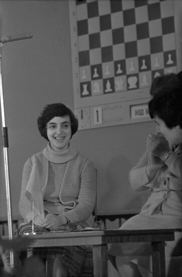 Chess player Irina Levitina