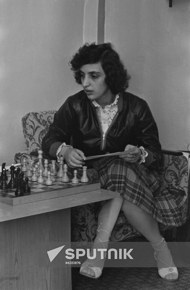 Chess player Irina Levitina