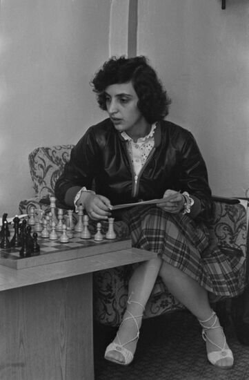 Chess player Irina Levitina