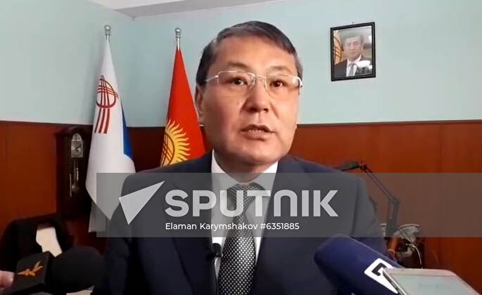 Kyrgyzstan Parliamentary Elections Protest 