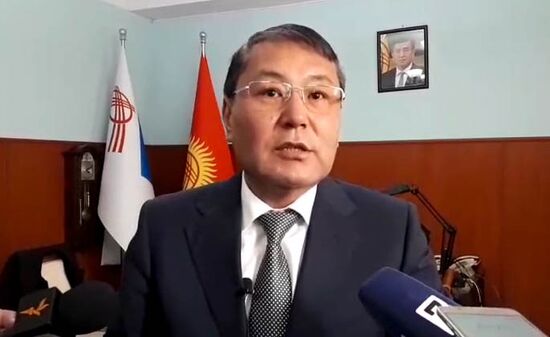 Kyrgyzstan Parliamentary Elections Protest 