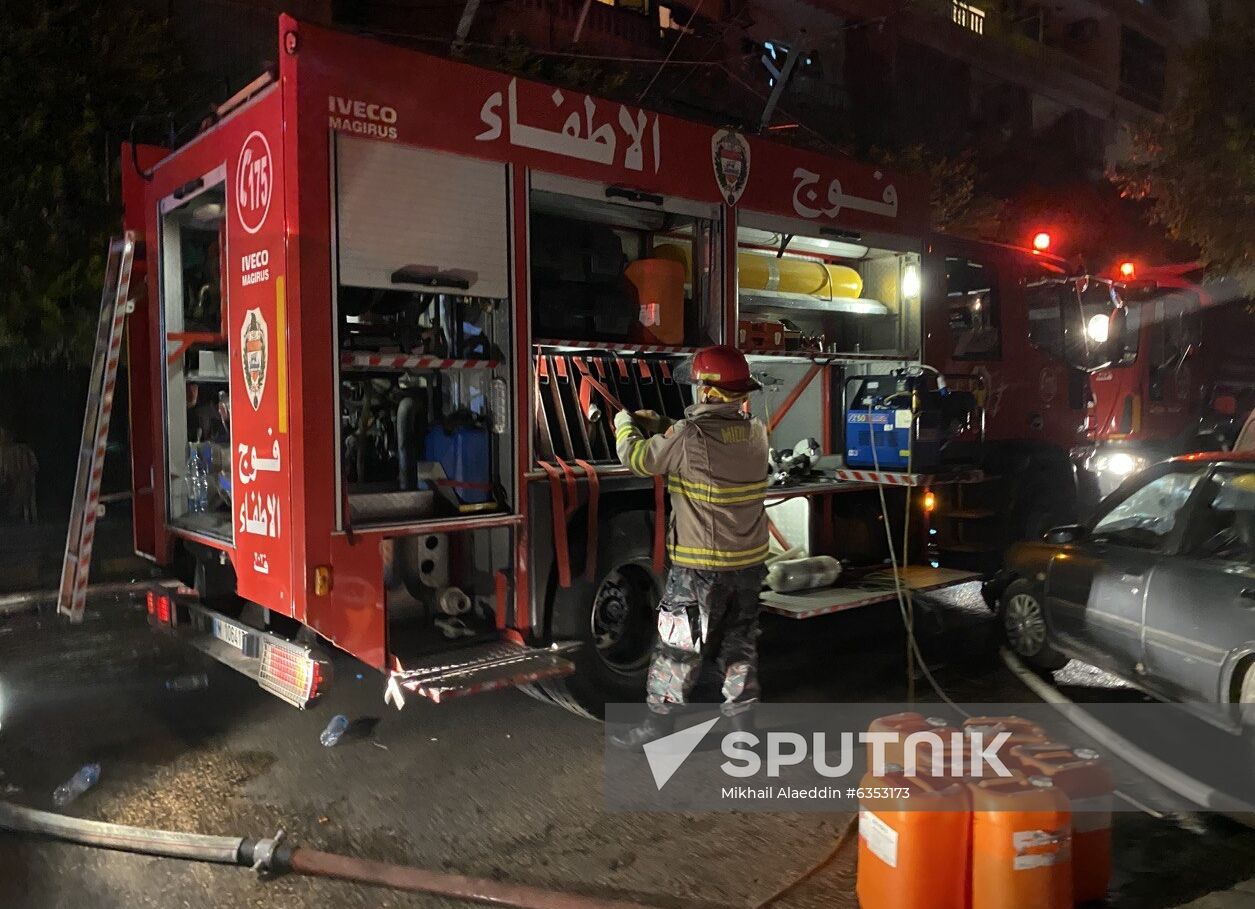 Lebanon Fuel Depot Explosion