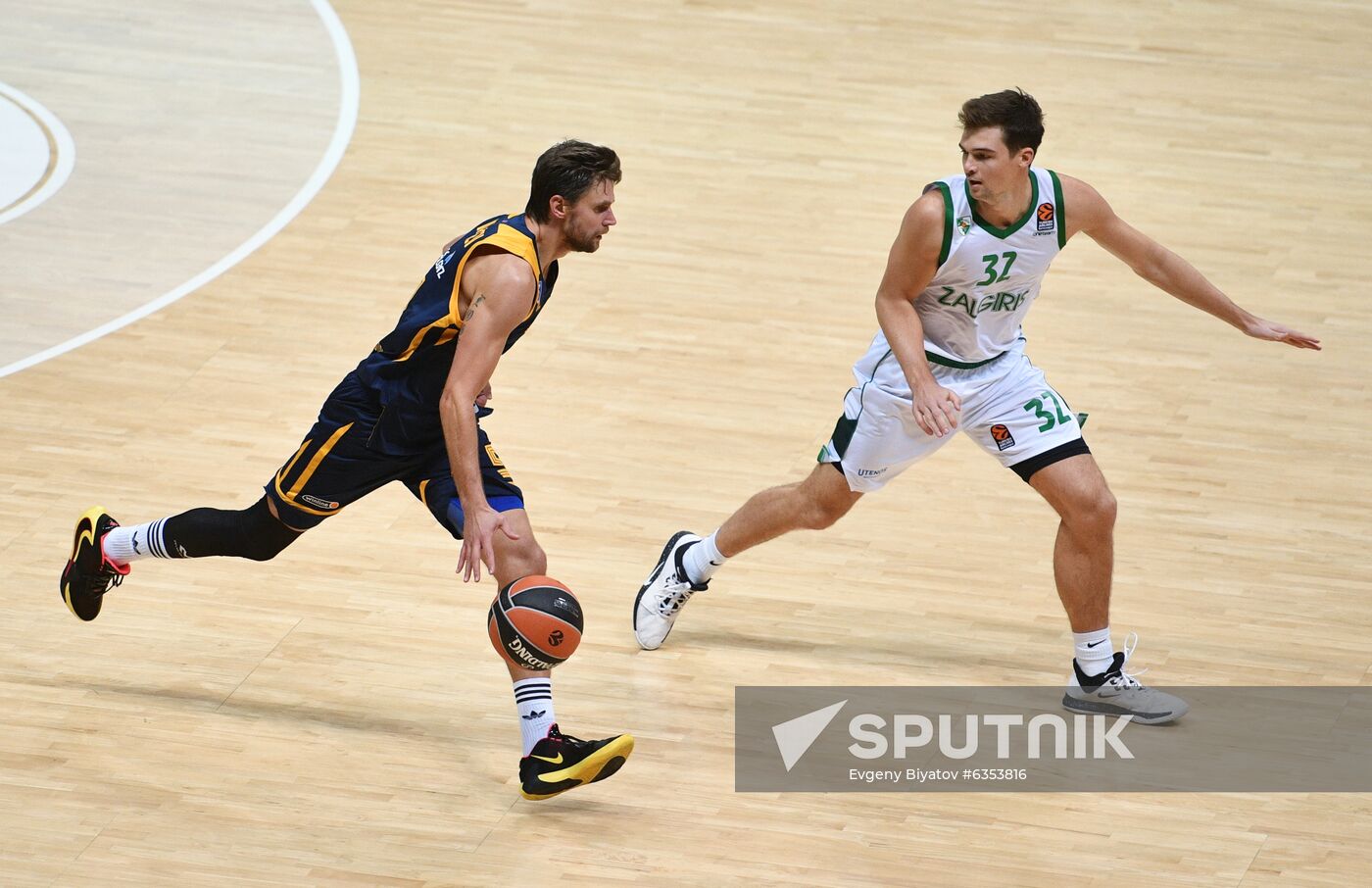 Russia Basketball Euroleague Khimki - Zalgiris