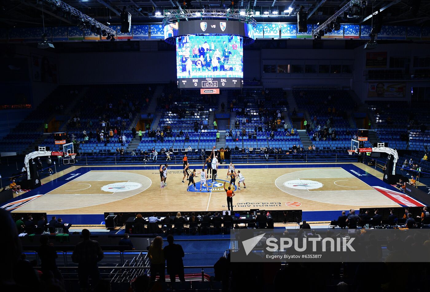 Russia Basketball Euroleague Khimki - Zalgiris