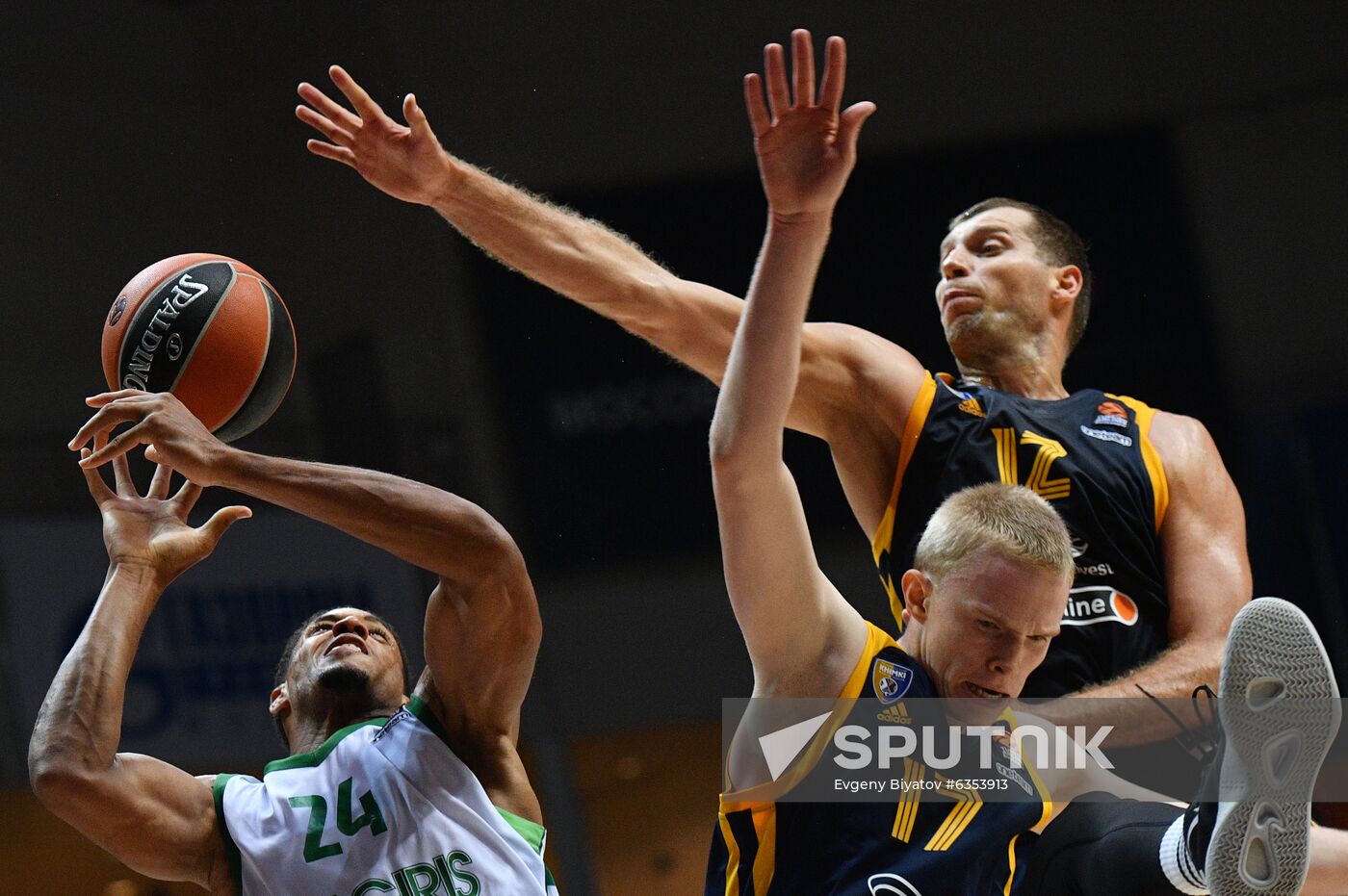 Russia Basketball Euroleague Khimki - Zalgiris