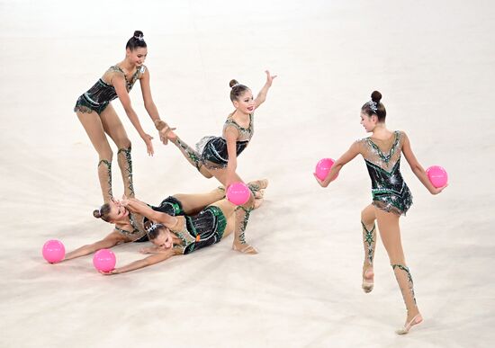 Russia Belarus Rhythmic Gymnastics