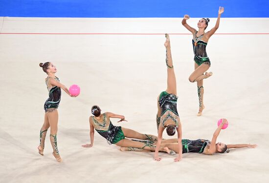 Russia Belarus Rhythmic Gymnastics