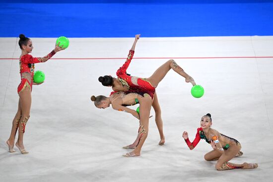 Russia Belarus Rhythmic Gymnastics